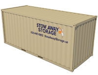Stow Away Storage 8′ × 20′ Container